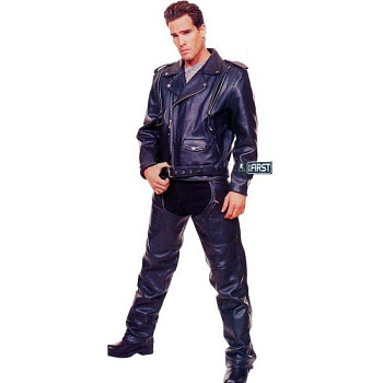 First M265 Косуха кожаная с вентиляцией и погонами, 4XL First M265 Косуха кожаная с вентиляцией и погонами, 4XL