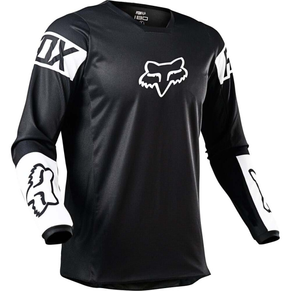 Fox Racing 180 Revn Youth Black/White джерси подростковая