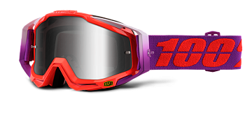 100% Racecraft Watermelon Mirror Silver Lens мотоочки