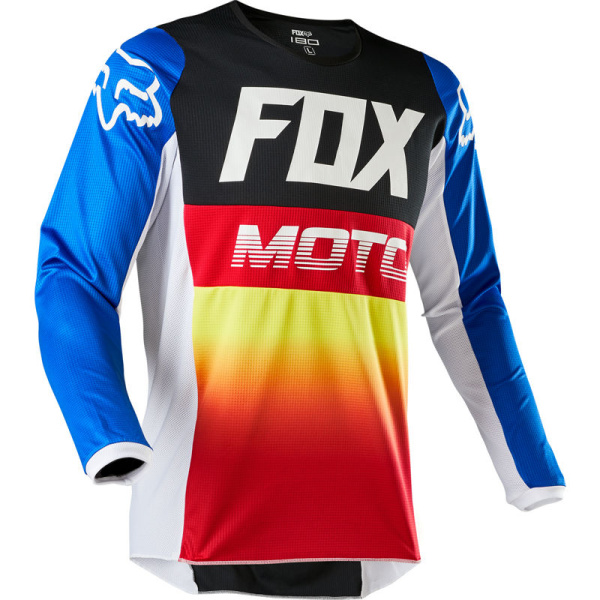 Fox Racing 180 Fyce 2020 джерси, сине-красный Fox Racing 180 Fyce 2020 джерси, сине-красный