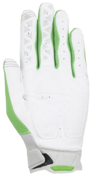 100% Airmatic Glove Silver/Fluo Lime мотоперчатки