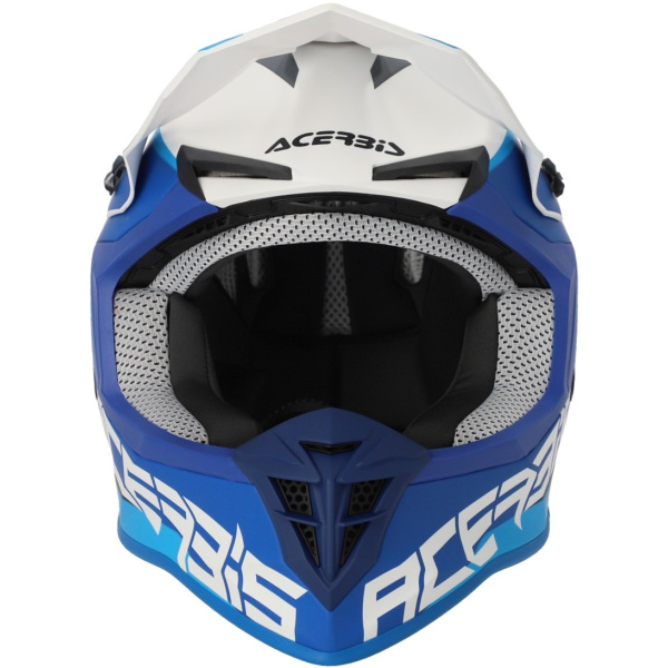 Acerbis Linear White/Blue шлем внедорожный