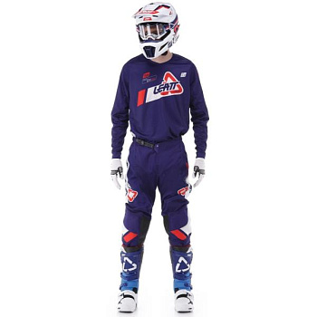 Leatt 3.5 Ride Kit 2024 Royal комплект мотоштаны + джерси