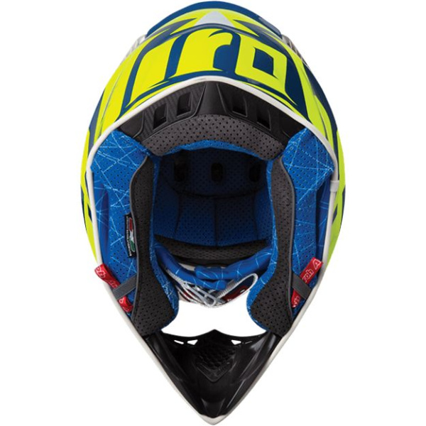 Airoh Aviator 2.3 Bigger Blue Gloss шлем внедорожный