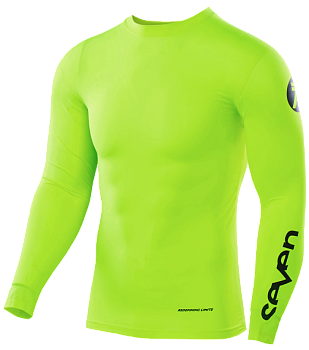 Seven Zero Compression Flo Yellow джерси