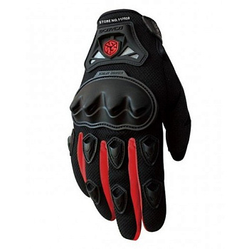 Scoyco MC29 мотоперчатки, красно-черный