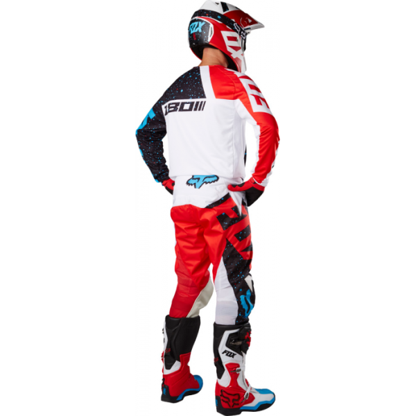 Fox Racing 180 Nirv комплект, бело-черно-красный Fox Racing 180 Nirv комплект, бело-черно-красный