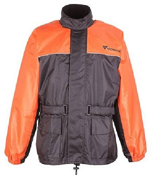 Modeka дождевик раздельный (куртка), черно-оранжевый