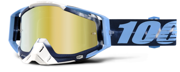 100% Racecraft TieDye Mirror Gold Lens мотоочки