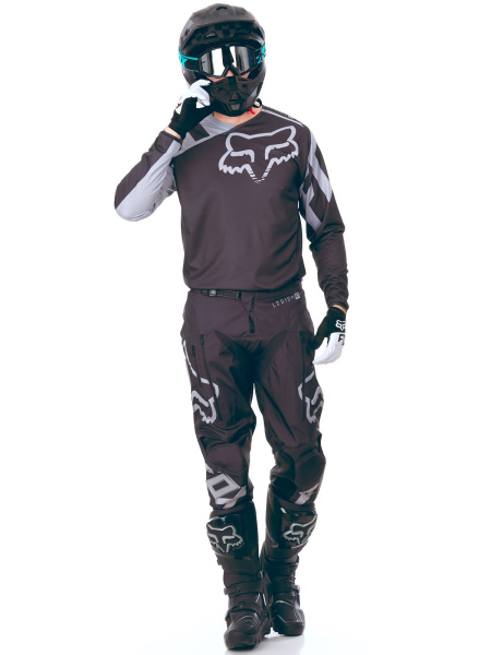 Fox Racing Legion Offroad LT комплект, черно-серый