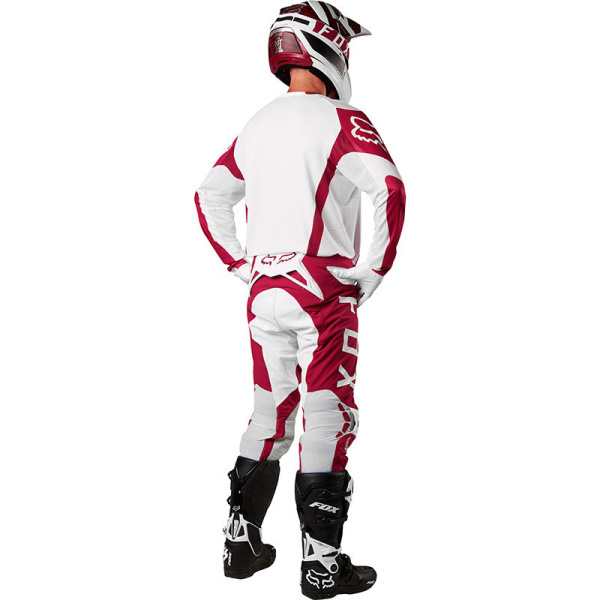 Fox Racing Flexair Preest комплект, темно-красно-белый