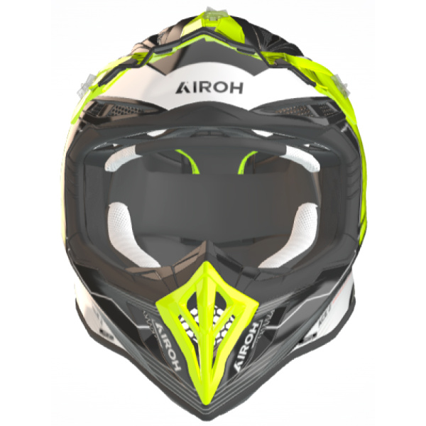 Airoh Aviator Ace 2 Engine Yellow Gloss шлем внедорожный Airoh Aviator Ace 2 Engine Yellow Gloss шлем внедорожный