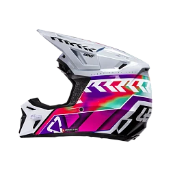 Leatt Kit Moto 8.5 V26 Pinata шлем кроссовый + Velocity 5.5 мотоочки