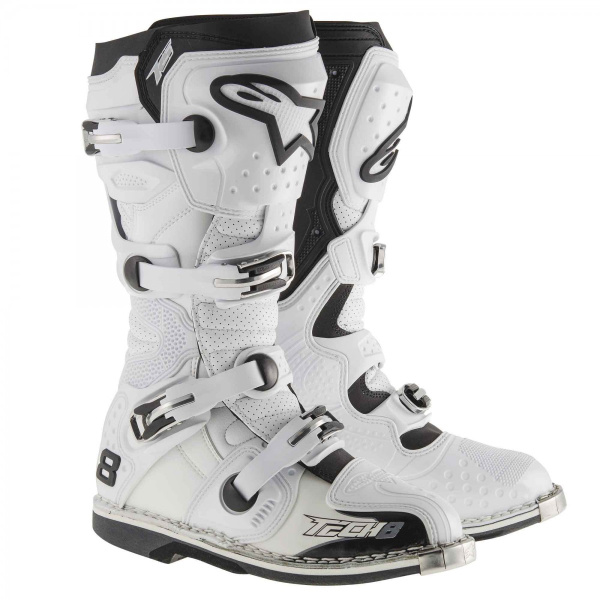 Alpinestars Tech 8 RS Vented мотоботы кроссовые, белый