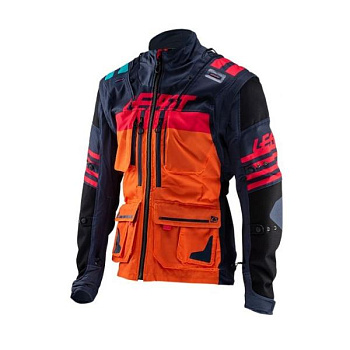 Leatt GPX 5.5 2019 мотокуртка эндуро, оранжево-черный