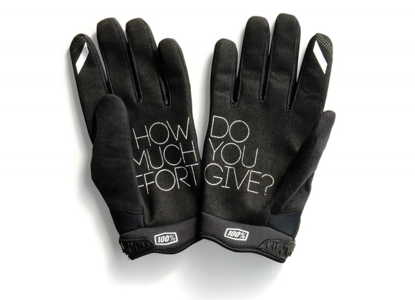 100% Brisker Cold Weather мотоперчатки, желтый