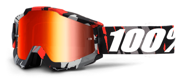 100% Accuri Magemo Mirror Red Lens мотоочки