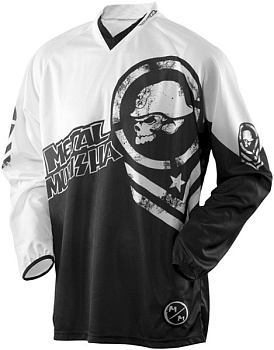 MSR Metal Mulisha Optic джерси, черно-белый