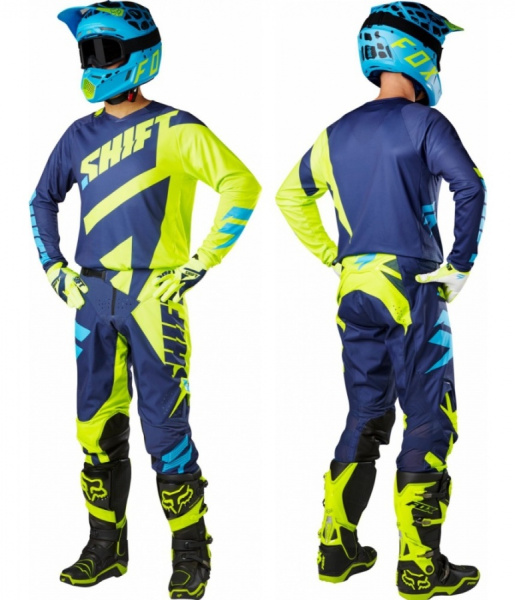 Shift Black Pro мотоперчатки, желтый