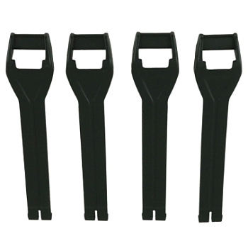 Gaerne SG22 ремешок для мотобот длинный (4 шт), черный