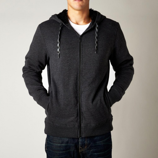 Fox Roam Sasquatch Zip Fleece толстовка, черный