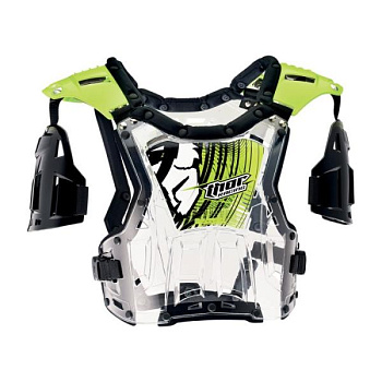 Thor Quadrant панцирь подростковый, прозрачно-зеленый