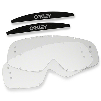 Oakley O-Frame Lexan линзы одинарные для перемотки Roll-Off, упаковка 2 штуки