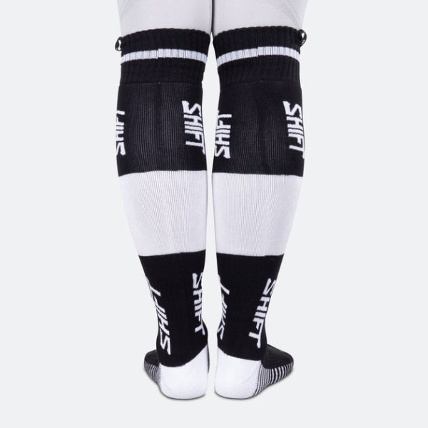 Shift Black Label King Sock Black/White мотоноски