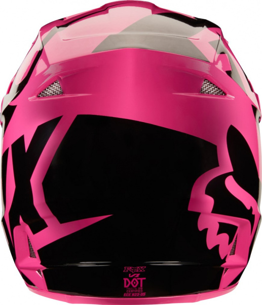 Fox Racing V1 Race 2018 Pink шлем кроссовый