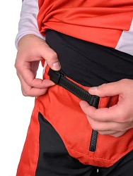 Starks Phoenix мотоштаны, красно-черно-белый