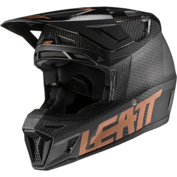 Leatt Kit Moto 9.5 Carbon V21 Black шлем кроссовый + Velocity 6.5 мотоочки