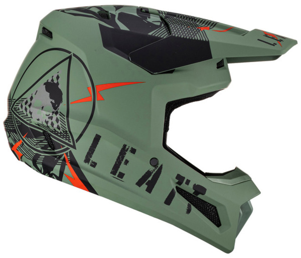 Leatt 2.5 V23 Cactus шлем кроссовый