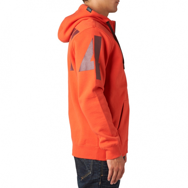 Fox Overload Zip Fleece Atomic толстовка, оранжевый Fox Overload Zip Fleece Atomic толстовка, оранжевый