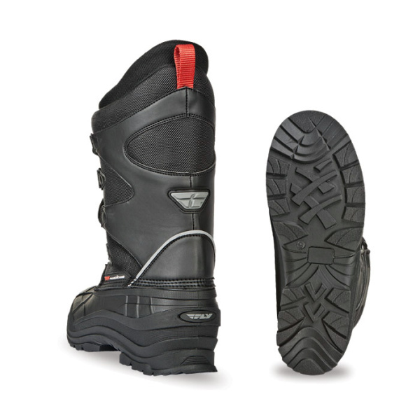 Fly Racing Aurora ATV ботинки снегоходные, черно-красный Fly Racing Aurora ATV ботинки снегоходные, черно-красный