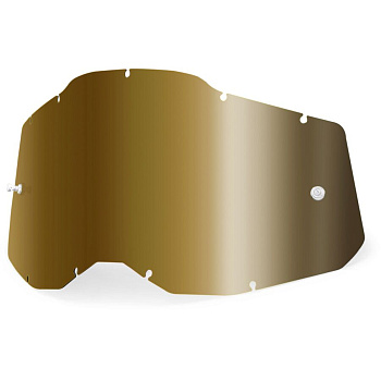 100% RC2/AC2/ST2 Replacement Lens True Gold Mirror линза 100% RC2/AC2/ST2 Replacement Lens True Gold Mirror линза