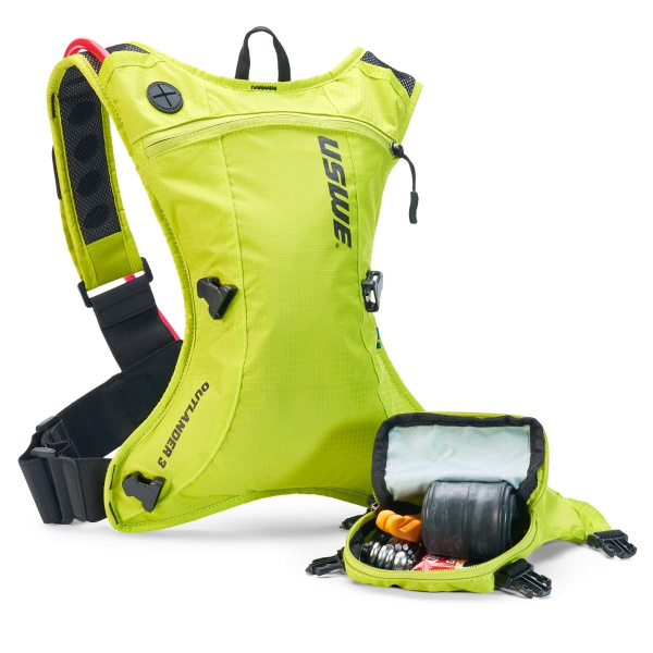 USWE Outlander 3L Hydration Pack (1.5L) Crazy Yellow рюкзак-гидропак