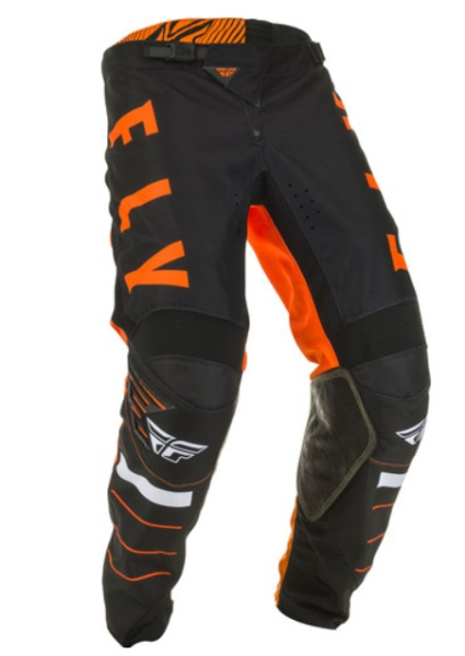 Fly Racing Kinetic K120 2020 мотоштаны подростковые, оранжево-черный Fly Racing Kinetic K120 2020 мотоштаны подростковые, оранжево-черный