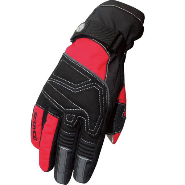 Scoyco MC30 мотоперчатки, красно-черный