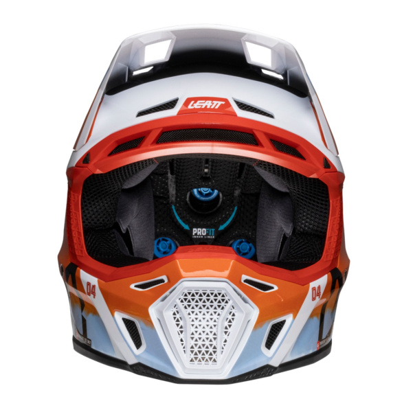 Leatt Kit Moto 8.5 V25 Glamis шлем кроссовый + Velocity 5.5 мотоочки