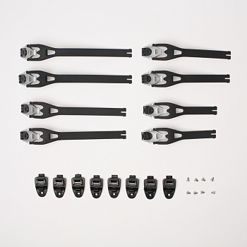 Fox Comp 5/5Y/3Y Buckle/Strap Kit стрепы к мотоботам с застежками, черный (8 шт.) Fox Comp 5/5Y/3Y Buckle/Strap Kit стрепы к мотоботам с застежками, черный (8 шт.)