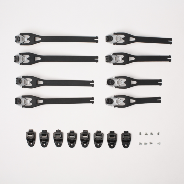 Fox Comp 5/5Y/3Y Buckle/Strap Kit стрепы к мотоботам с застежками, черный (8 шт.) Fox Comp 5/5Y/3Y Buckle/Strap Kit стрепы к мотоботам с застежками, черный (8 шт.)