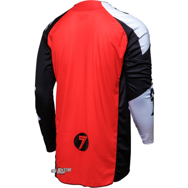 Seven Rival Militant Red/Black джерси