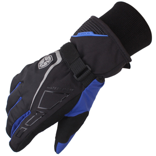 Scoyco MC21 мотоперчатки, сине-черный