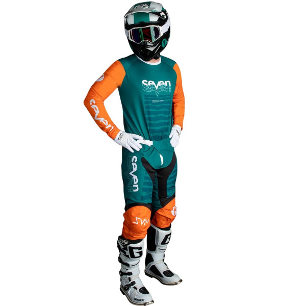 Seven Vox Surge Youth Teal мотоштаны подростковые