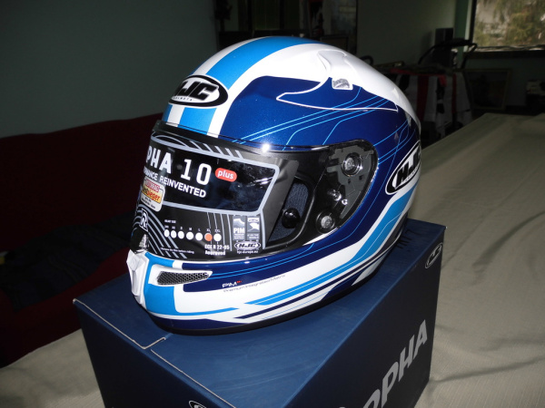 HJC RPHA 10 PLUS Epic MC2 шлем интеграл