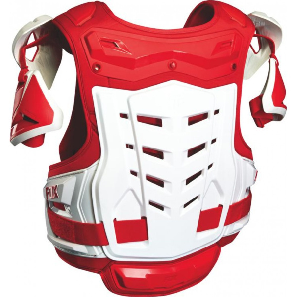 Fox Raptor Vest панцирь с плечами, красный