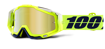 100% Racecraft Tanaka Mirror Gold Lens мотоочки