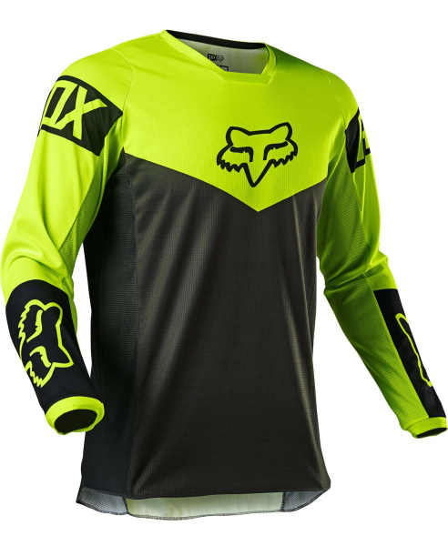 Fox Racing 180 Revn Yellow джерси