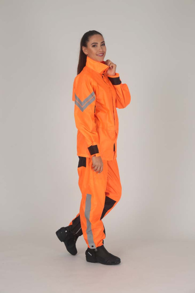 Hyperlook Titan дождевик женский раздельный (куртка+штаны), оранжевый