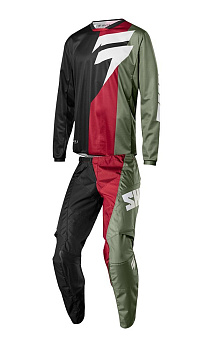 Shift White Tarmac 2018 комплект, черно-зелено-красный